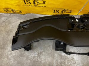 DESKA KONSOLA CZARNA SKÓRA 2 X AIRBAG PORSCHE PANAMERA 970 I LIFT LHD