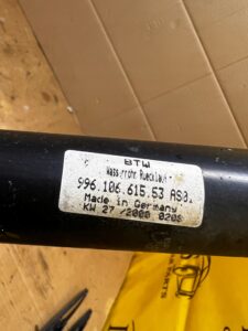 PRZEWÓD RURA WĄŻ WODY PORSCHE CARRERA 911 996 3.4