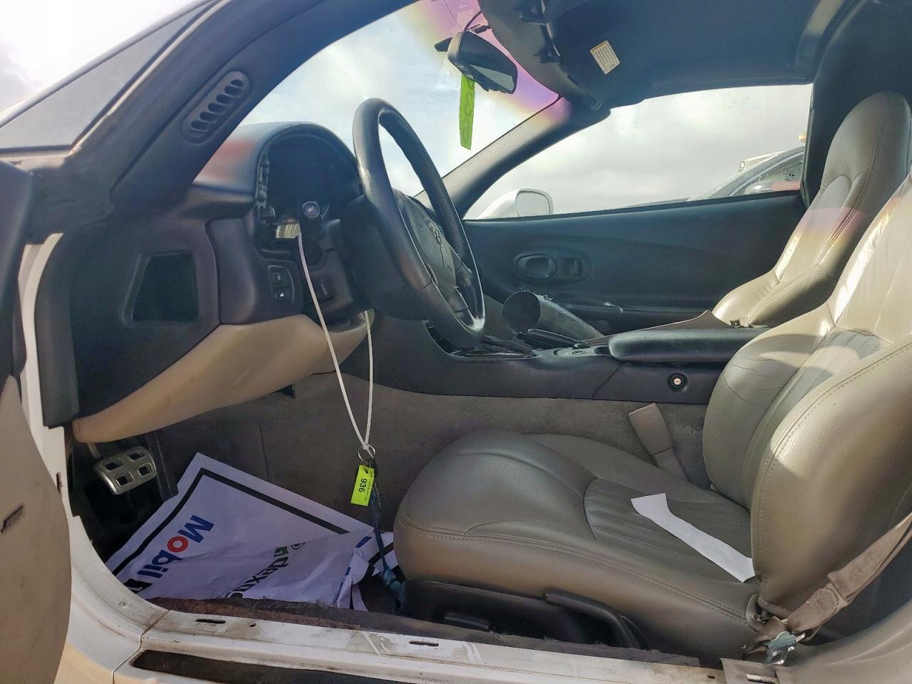 FOTELE PRZÓD ELEKTRYCZNE SKÓRA CHEVROLET CORVETTE C5 97-04 COUPE TARGA