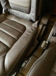 FOTELE KANAPA TYŁ SKÓRA 2 RZĄD GRZANE ISOFIX RENAULT ESPACE V INITIALE