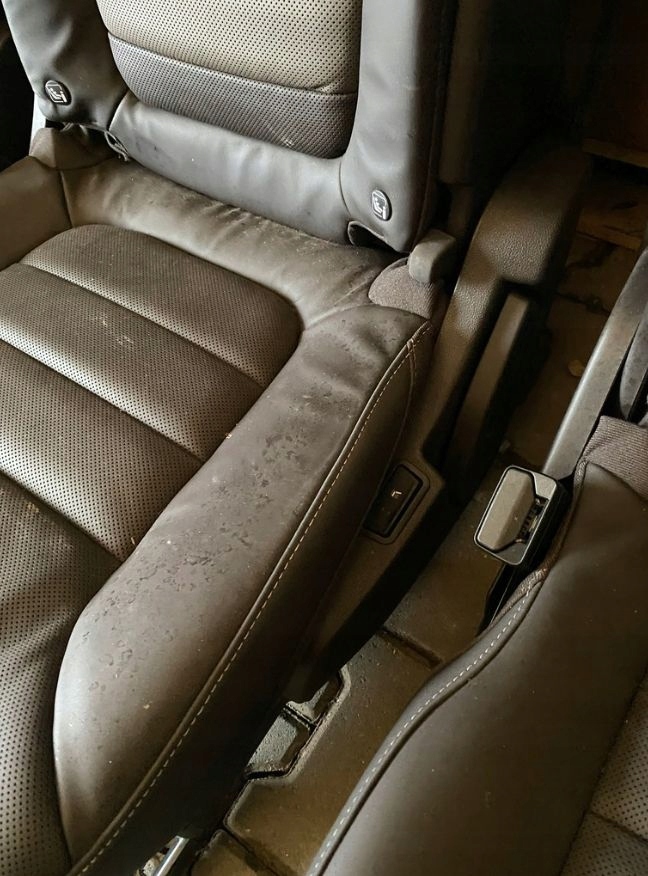 FOTELE KANAPA TYŁ SKÓRA 2 RZĄD GRZANE ISOFIX RENAULT ESPACE V INITIALE