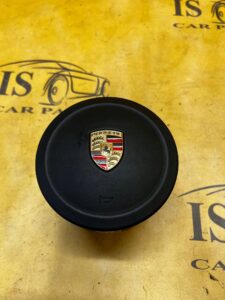 DESKA KONSOLA CZARNA SKÓRA 2 X AIRBAG PORSCHE PANAMERA 970 I LIFT LHD