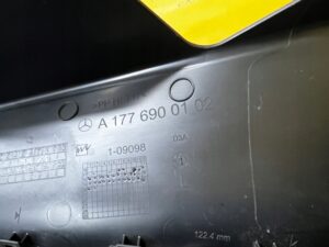 OSŁONA ZAŚLEPKA PROGU TYŁ LEWY MERCEDES A W177 HB
