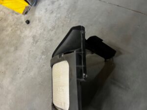 BLACHA OSŁONA TERMICZNA ZDERZAKA TYŁ LEWA PORSCHE CARRERA 911 996 3.4