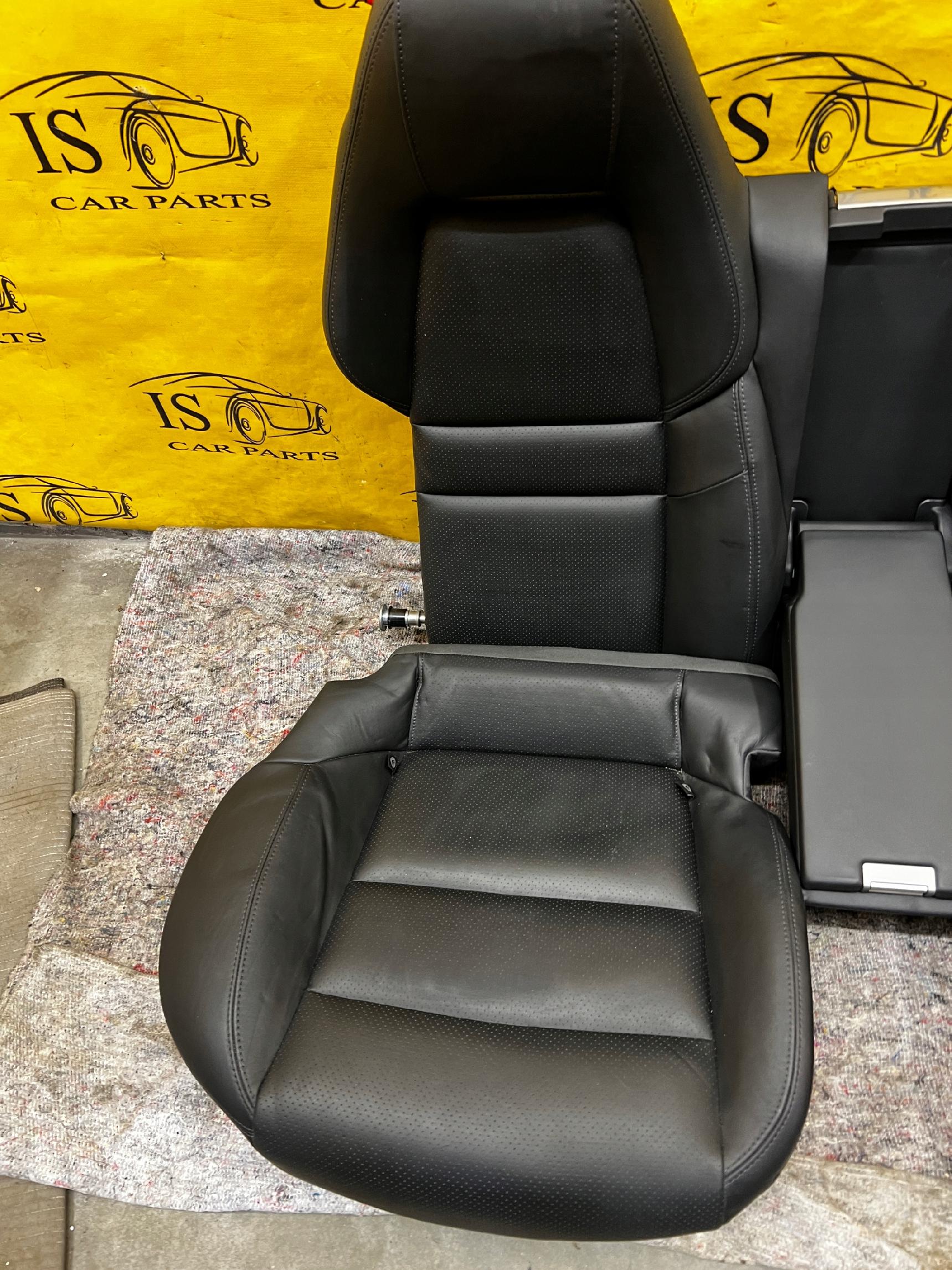 KOMPLET FOTELE KANAPA TYŁ LEWY PRAWY SKÓRA PORSCHE PANAMERA 970 I LIFT