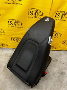 WNĘTRZE FOTELE BOCZKI KANAPA SKÓRA CZARNE PORSCHE 911 991 LIFT CABRIO