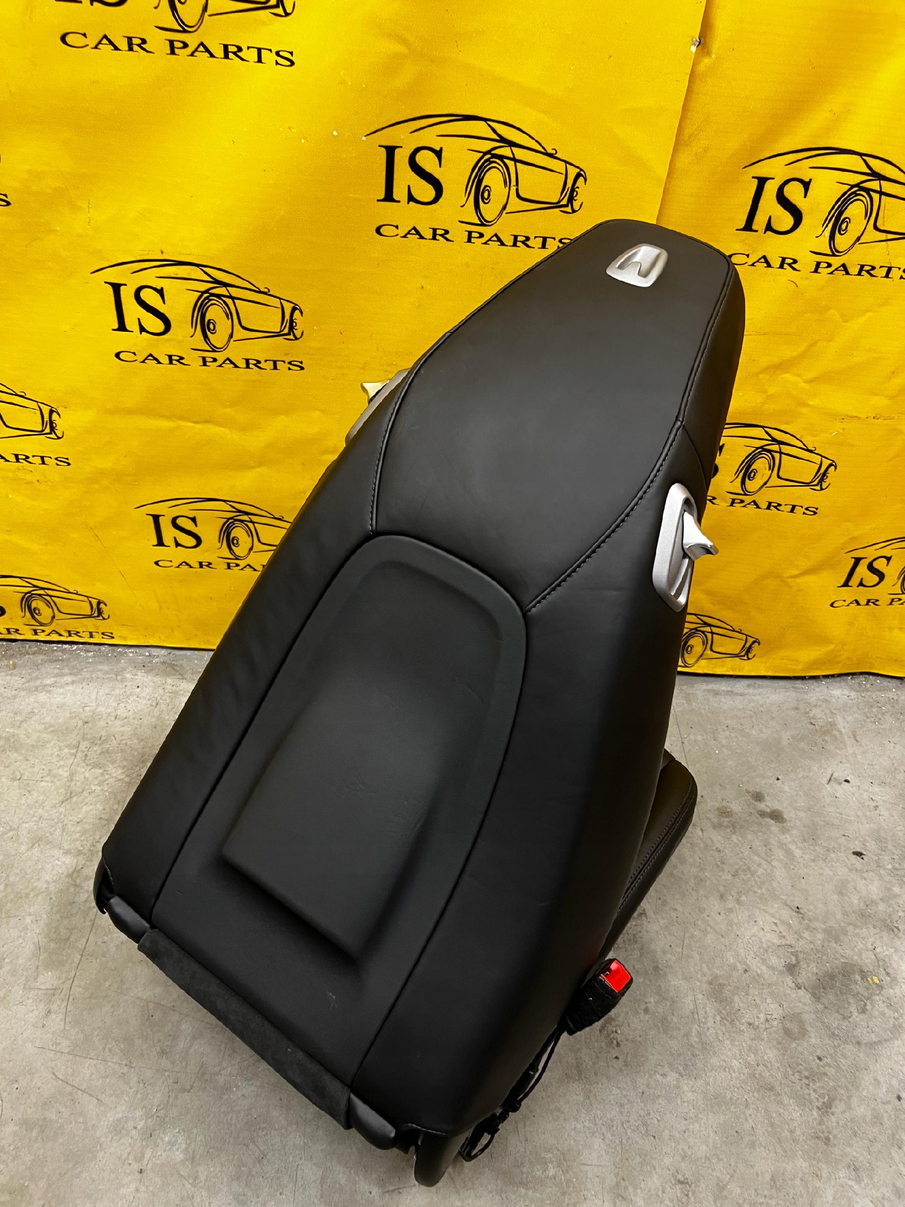 WNĘTRZE FOTELE BOCZKI KANAPA SKÓRA CZARNE PORSCHE 911 991 LIFT CABRIO