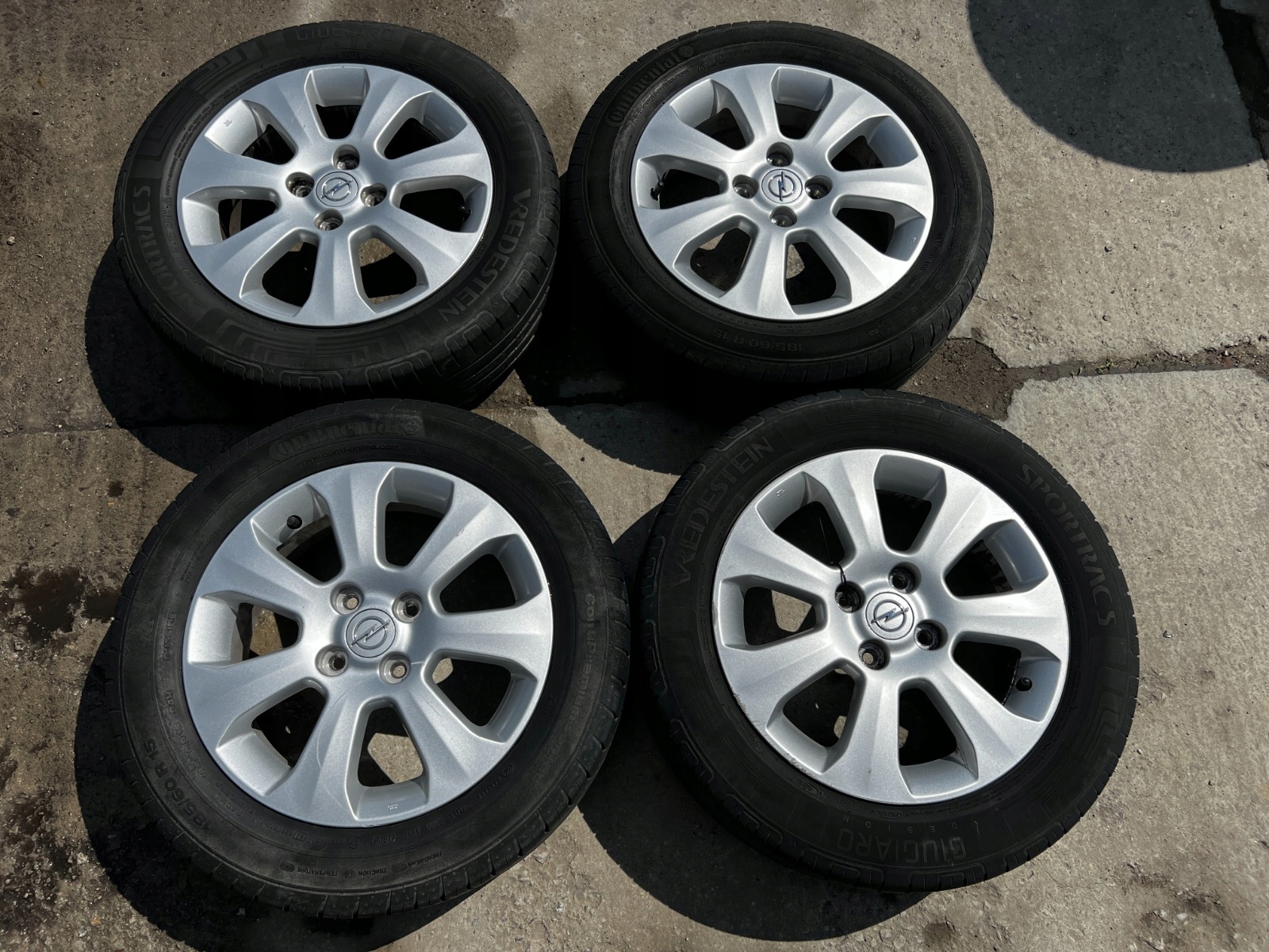 KOŁA FELGI OPONY LETNIE OPEL AGILA A B 185/60 R15