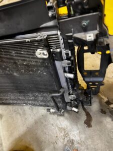 KOMPLET PAS PRZEDNI CHŁODNICE WENTYLATOR AUDI A8 D4 LIFT 4.0 TFSI
