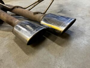WYDECH RURA WYDECHOWA TŁUMIK KATALIZATOR LEWY MERCEDES G63 AMG W463 LIFT