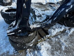ĆWIARTKA BŁOTNIK SŁUPEK PAS TYŁ LEWY LAND ROVER DISCOVERY SPORT V L550 LIFT