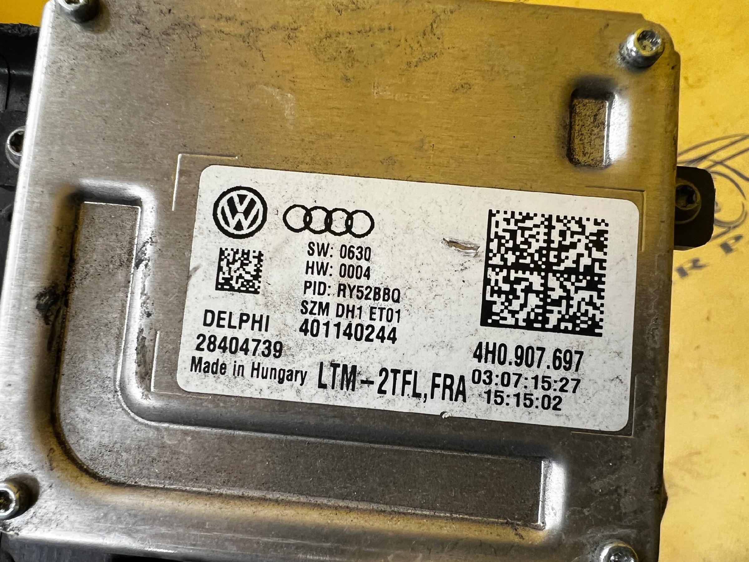 PRZETWORNICA MODUŁ LAMPY REFLEKTORA PRZÓD AUDI A8 D4