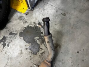 WYDECH RURA WYDECHOWA TŁUMIK KATALIZATOR PRAWY MERCEDES G63 AMG W463 LIFT