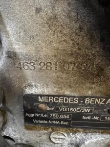 REDUKTOR SKRZYNIA ROZDZIELCZA MERCEDES G63 AMG W463 LIFT