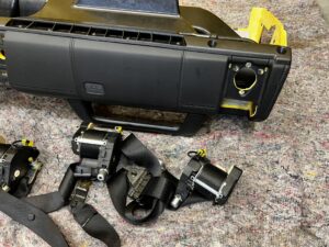 DESKA KOKPIT SKÓRA PASY PODUSZKI AIRBAG MERCEDES G63 AMG W463 LIFT LHD