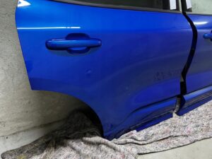 DRZWI PRAWY PRZÓD TYŁ FORD KUGA MK3 LIFT ST-LINE DESERT ISLAND BLUE