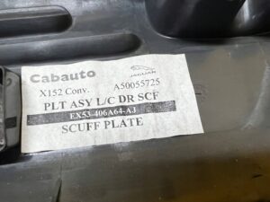OSŁONA ZAŚLEPKA PANEL KLAPY TYŁ BAGAŻNIKA JAGUAR F-TYPE X152