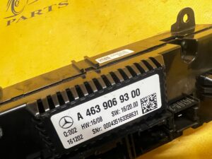 PANEL PRZEŁĄCZNIK NAWIEWU KLIMATYZACJI MERCEDES G W463 LIFT EU