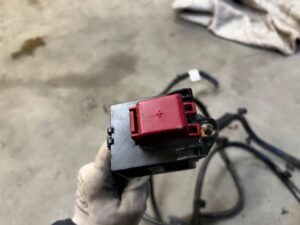 KABEL PRZEWÓD MASOWY MASY MASA BEZPIECZNIK PORSCHE PANAMERA 970 I