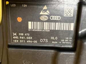 REFLEKTOR LAMPA PRZÓD LEWY FULL LED AUDI A8 D4 LIFT USA