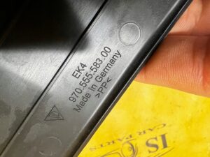 OSŁONA ZAŚLEPKA BOCZKA BAGAŻNIKA LEWA PORSCHE PANAMERA 970 I