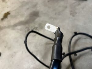 KABEL PRZEWÓD MASOWY MASY MASA BEZPIECZNIK PORSCHE PANAMERA 970 I