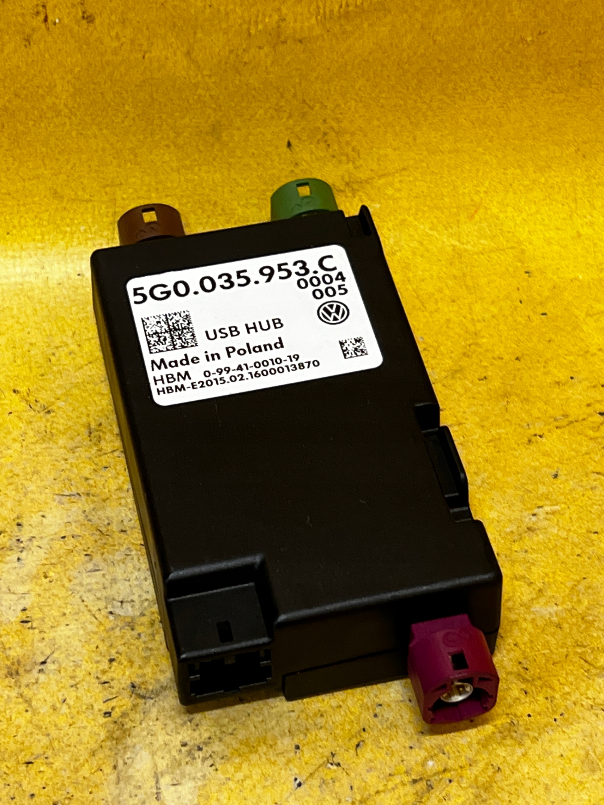 MODUŁ STEROWNIK GNIAZD USB PORSCHE 911 991 CARRERA LIFT