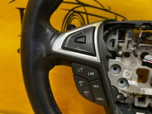 KIEROWNICA SKÓRA MULTIFUNKCJA MANETKI ŁOPATKI FORD MONDEO MK5