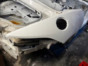 KAROSERIA RAMA KOMPLETNA WANNA ĆWIARTKI DOKUMENTY JAGUAR F-TYPE X152 CABRIO