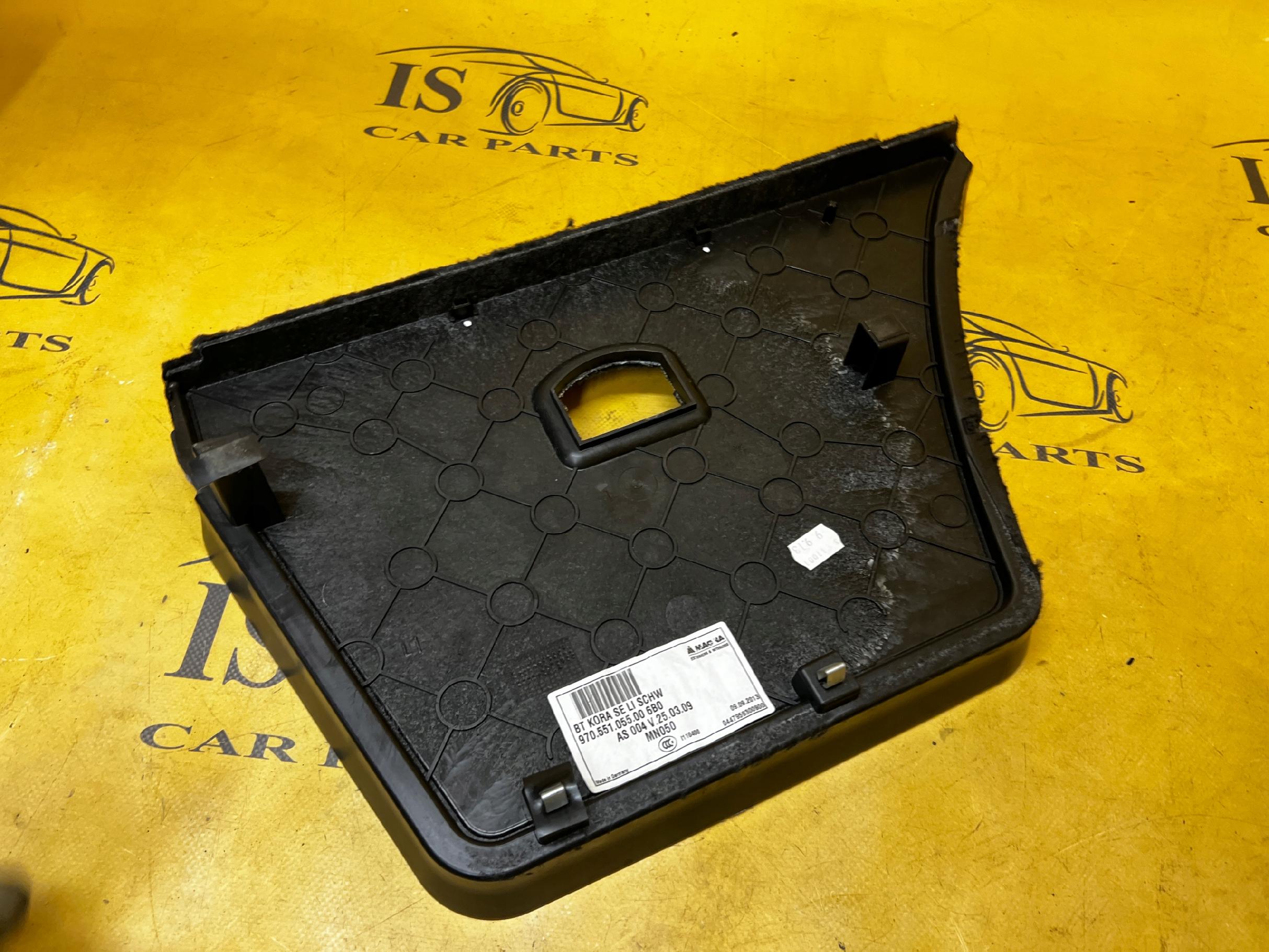 OSŁONA ZAŚLEPKA PLASTIK BAGAŻNIKA LEWA LEWY PORSCHE PANAMERA 970 I