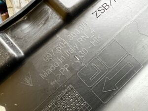 OSŁONA LISTWA PROGU PROGOWA PRÓG LEWY LEWA PORSCHE 911 997