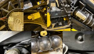 KOMPLET PAS PRZEDNI CHŁODNICE WENTYLATOR AUDI A8 D4 LIFT 4.0 TFSI