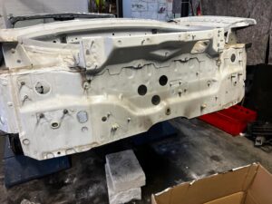 KAROSERIA RAMA KOMPLETNA WANNA ĆWIARTKI DOKUMENTY JAGUAR F-TYPE X152 CABRIO