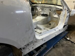 KAROSERIA RAMA KOMPLETNA WANNA ĆWIARTKI DOKUMENTY JAGUAR F-TYPE X152 CABRIO