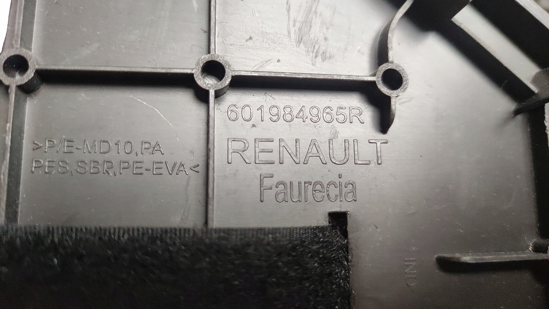 OSŁONA ZAŚLEPKA RZEP TAPICERKA BAGAŻNIKA PRAWY PRAWA BRĄZ RENAULT ESPACE V