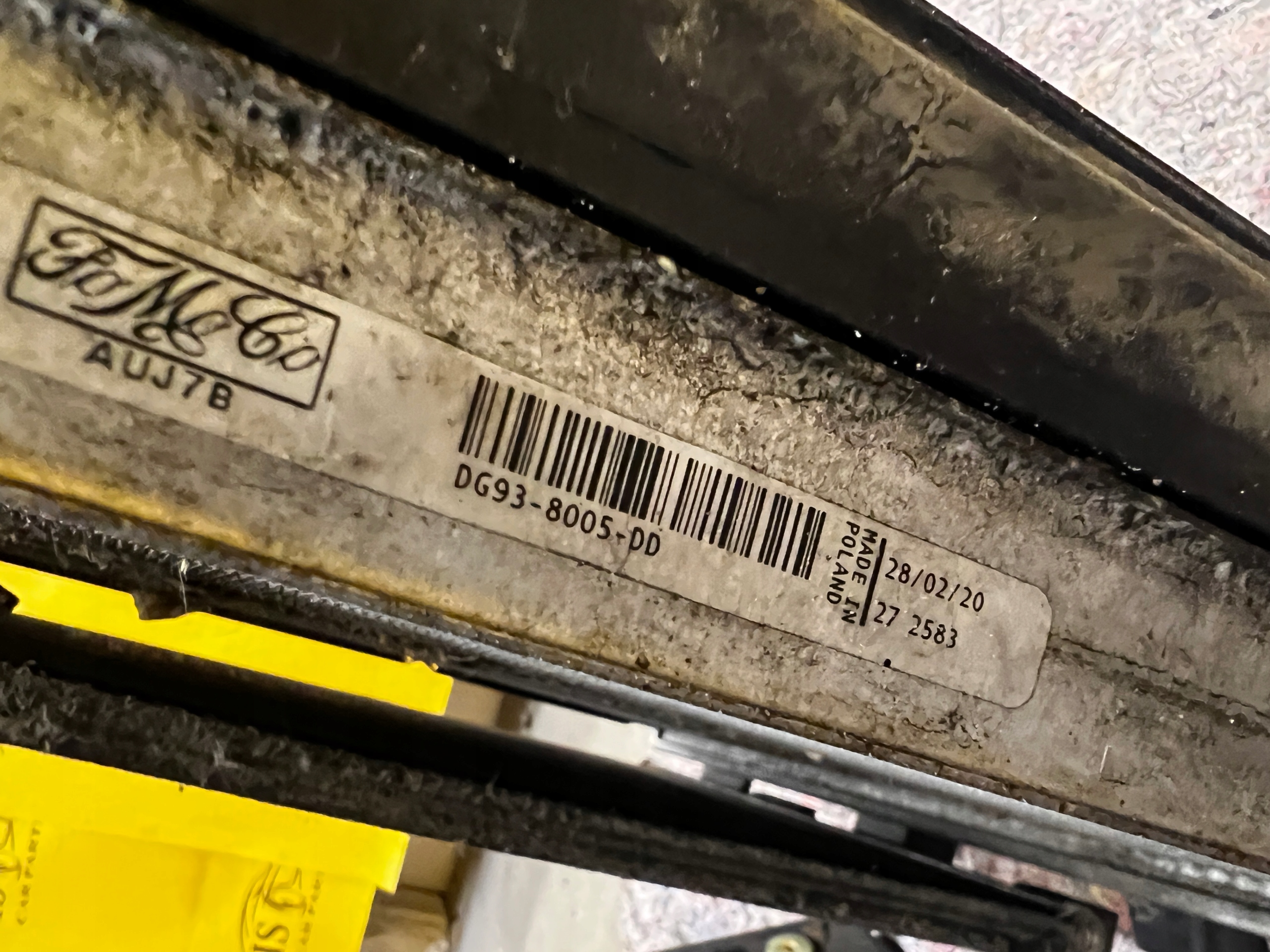 PAS PRZEDNI BELKA CHŁODNICE WENTYLATOR FORD MONDEO MK5 2.0 TDCI AUTOMAT