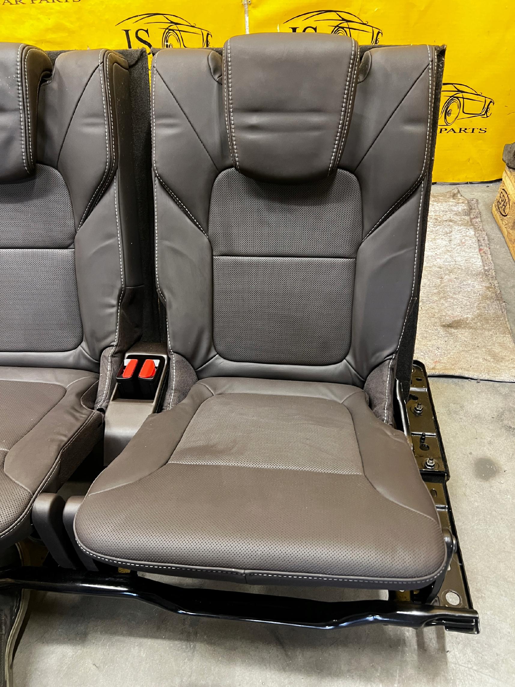 FOTELE KANAPA TYŁ SKÓRA 3 III RZĄD RENAULT ESPACE V 7 OSÓB