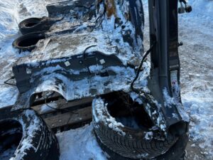 ĆWIARTKA BŁOTNIK SŁUPEK PAS TYŁ LEWY LAND ROVER DISCOVERY SPORT V L550 LIFT