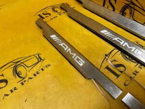 KOMPLET LISTWA OSŁONA NAKŁADKA PROGU LED MERCEDES G63 AMG W463 LIFT