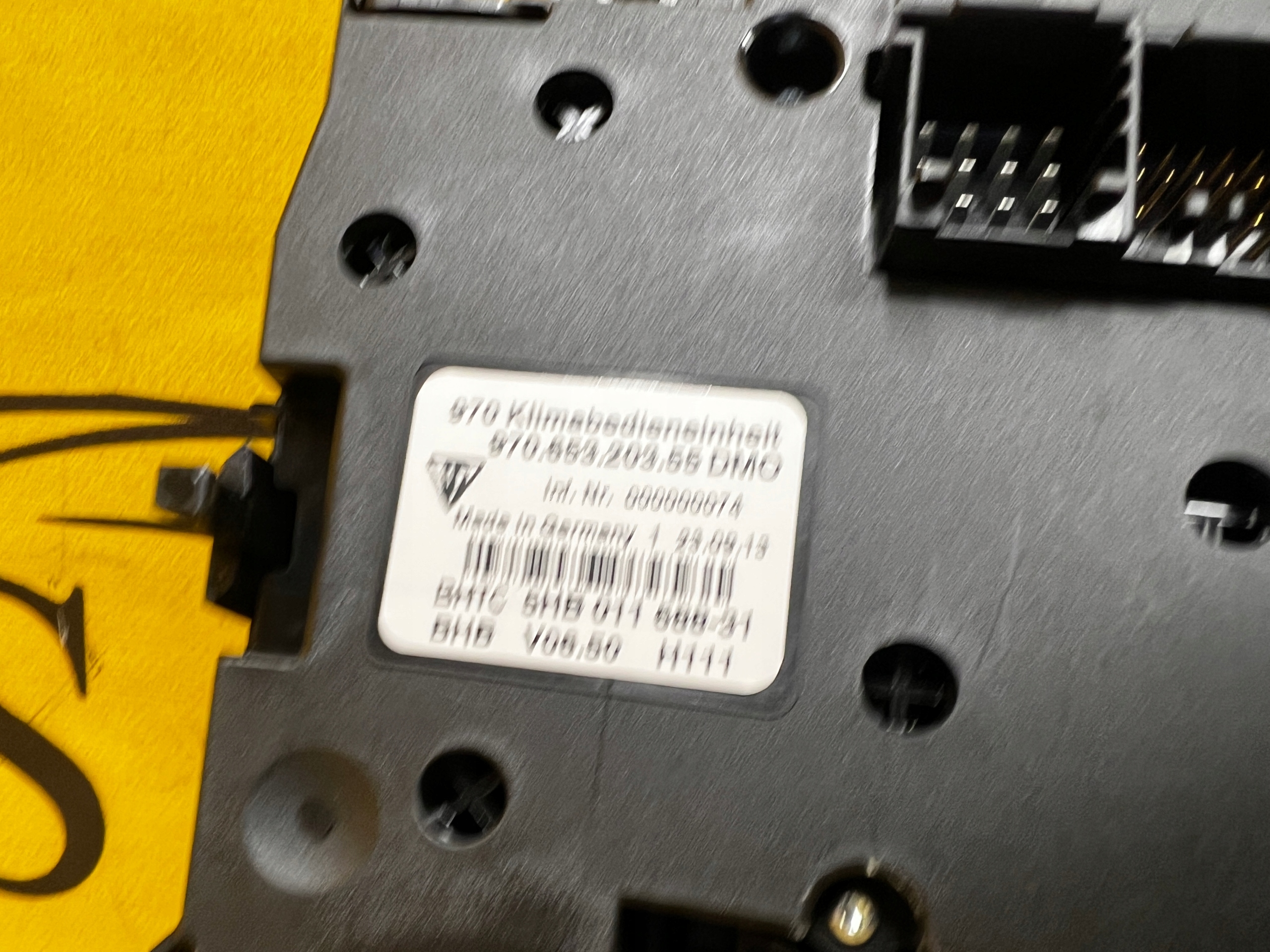 PRZEŁĄCZNIK PANEL STEROWANIA PORSCHE PANAMERA 970 I